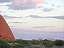 Sunrise Uluru and The Olgas