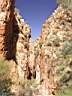 Standley Chasm from the top
